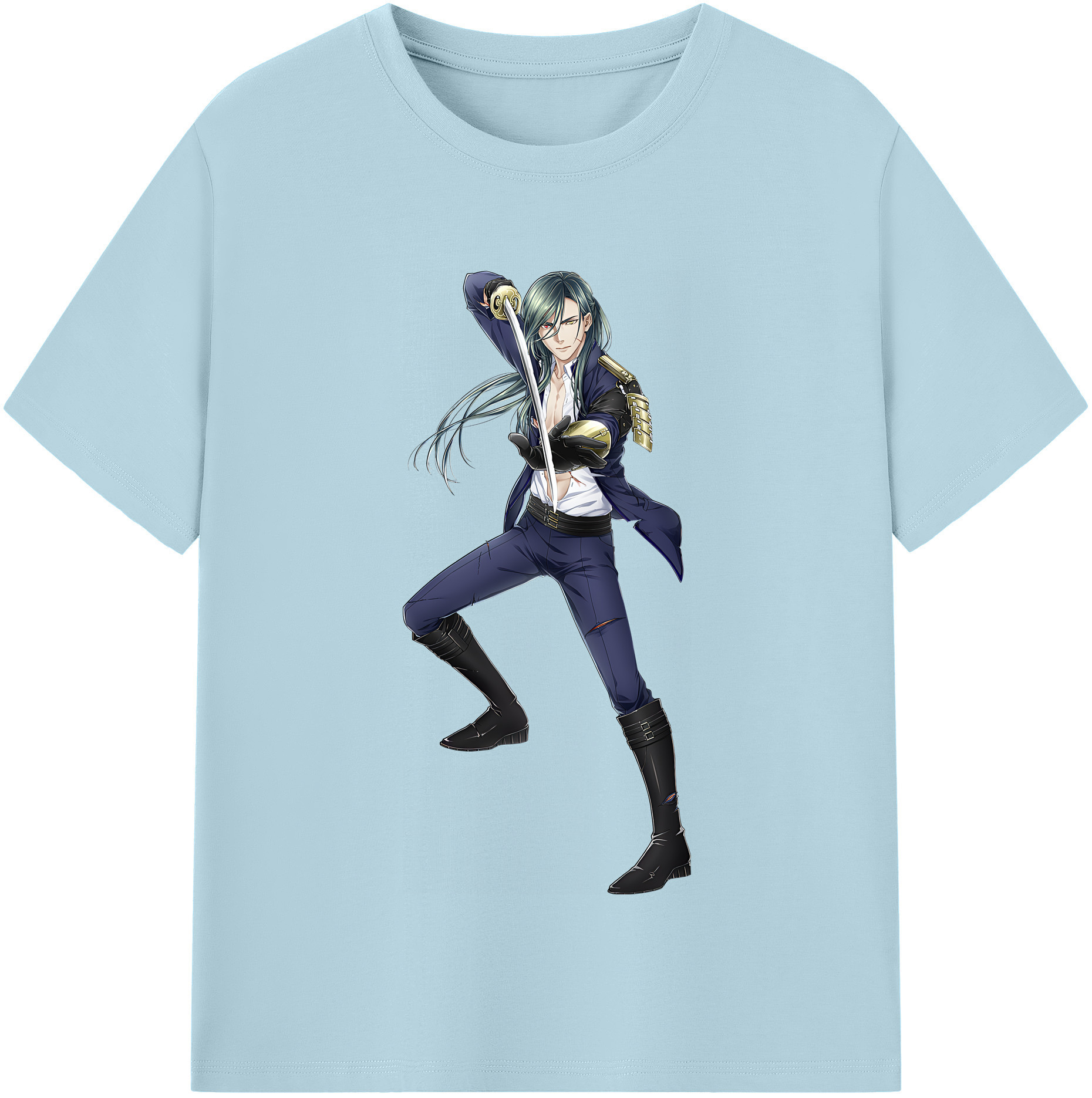 （画像用） 刀剣乱舞 Touken Ranbu 綿100％半袖Tシャツ（フロントプリント）